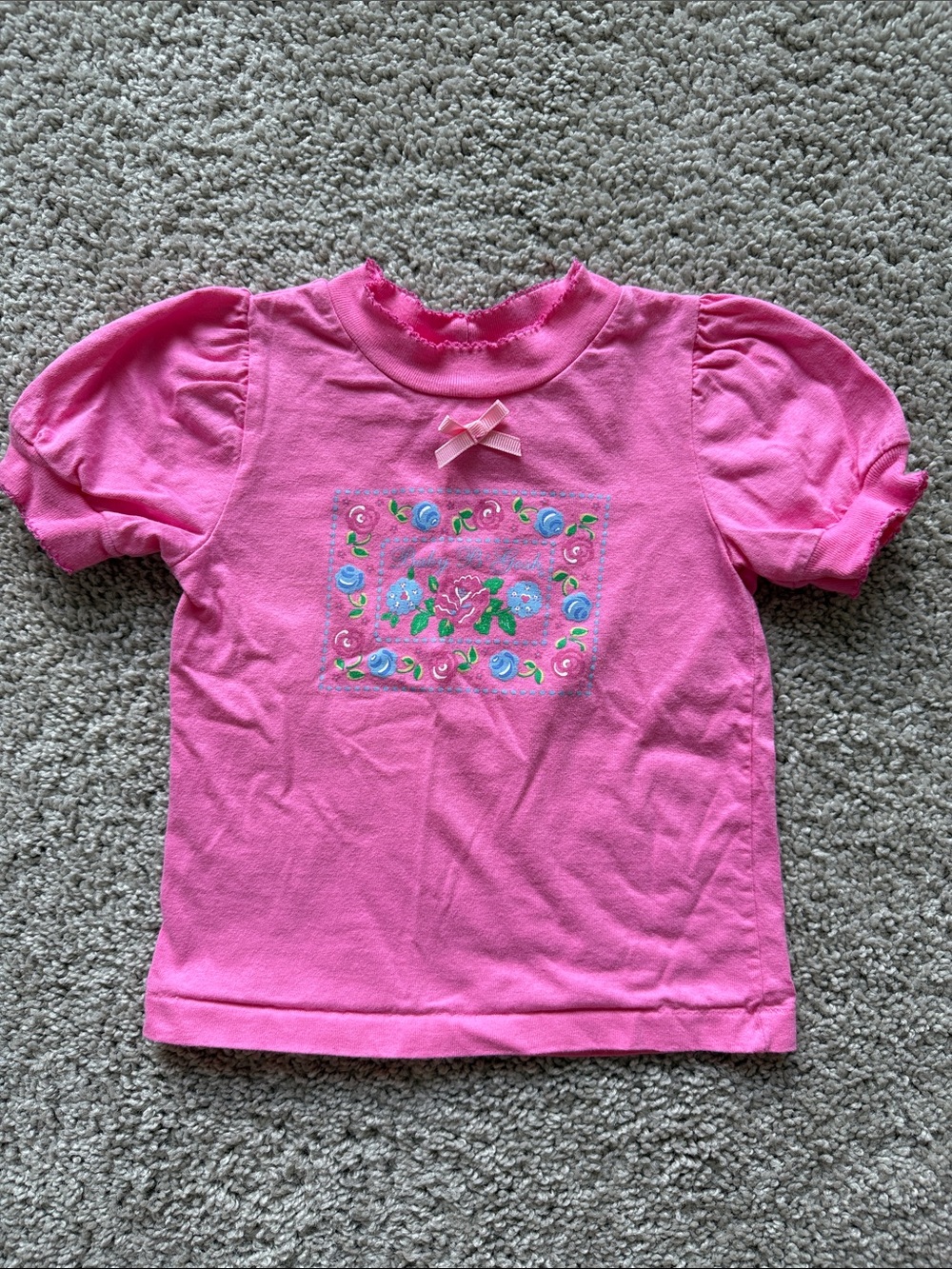 Vintage 90s | USA Made | 100% Cotton | Baby B’gosh Tee | 18 months